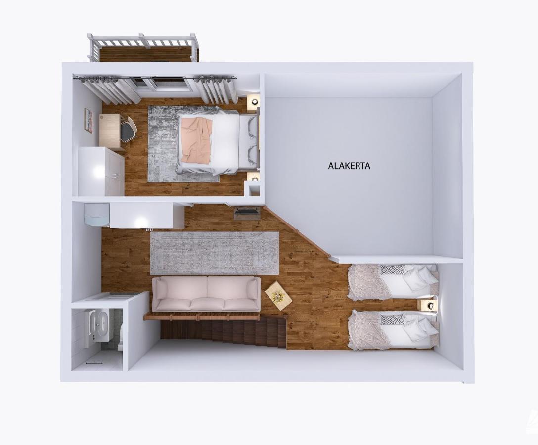 Apartament Alppitaehti, Huoneisto Hilla Levi Zewnętrze zdjęcie
